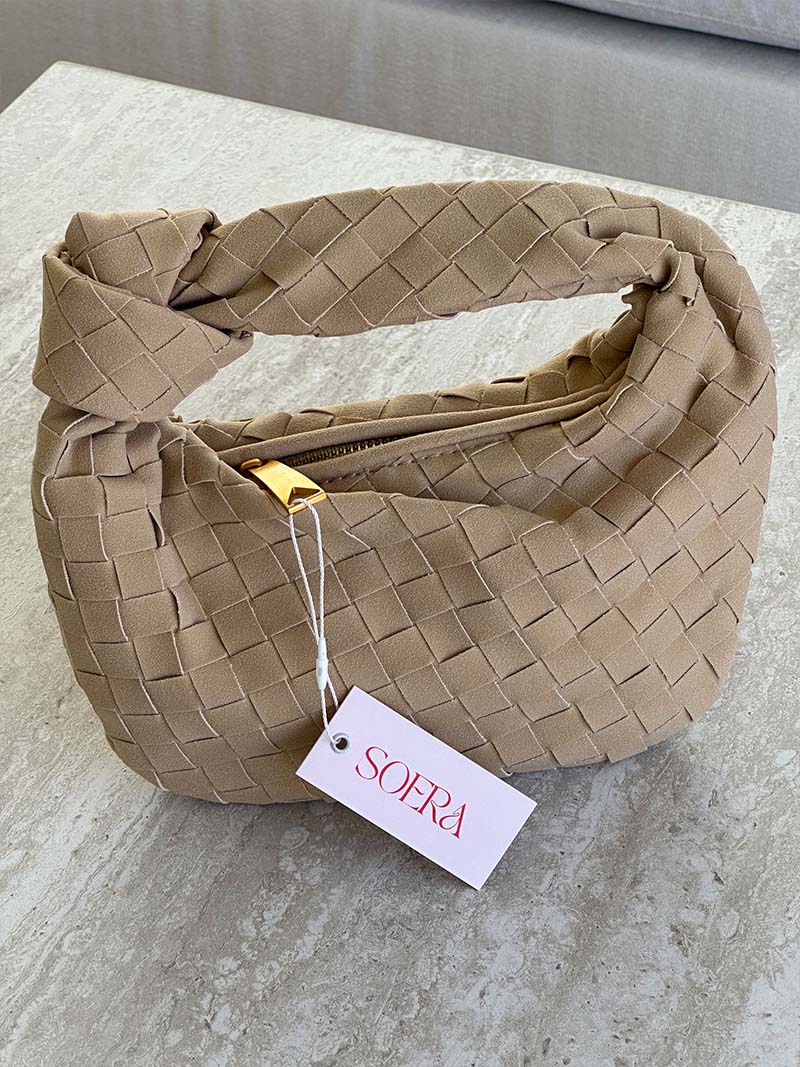 WW | Geflochtene Mini Tasche Aus Wildleder