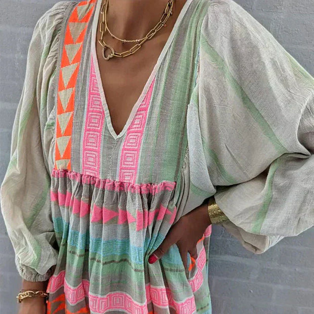 WW | Bohemien Vivre Maxi-Kleid