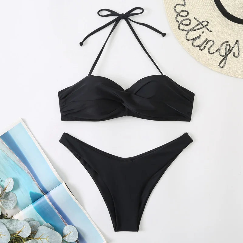 WW | Sexy Bikini mit Push Up Frauen Badebekleidung Frauen Badeanzug Mädchen Bikiniset Schwimmen Badehosen für Strandbekleidung Pool Sommer