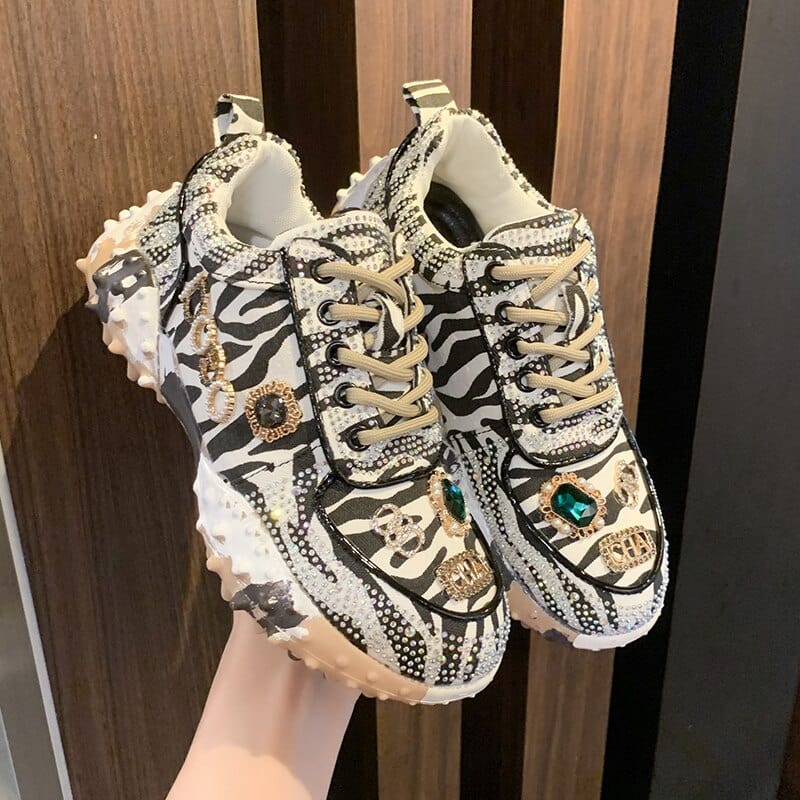 WW | Funkelnde Diamanten Schuhe
