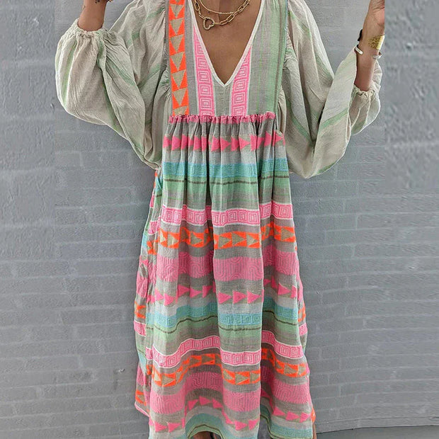 WW | Bohemien Vivre Maxi-Kleid