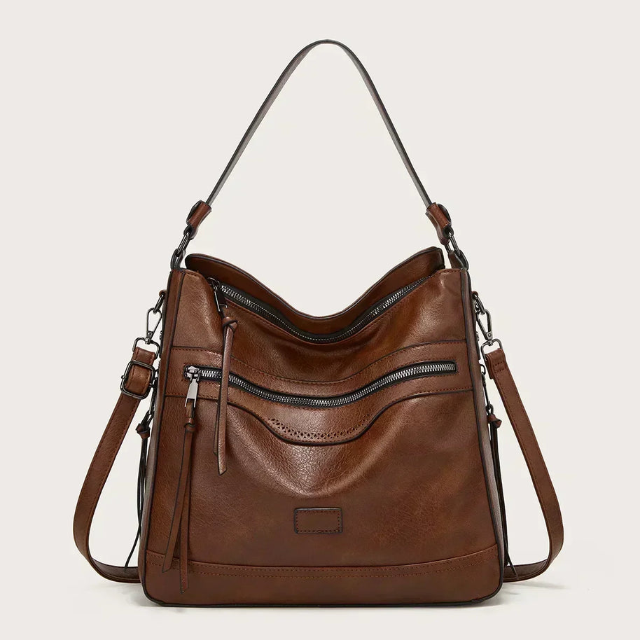 WW | Elegante Leder Umhängetasche