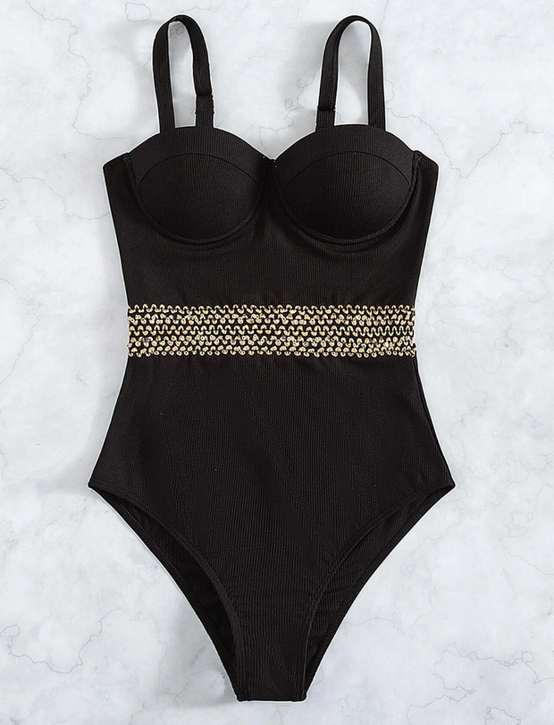 WW Badeanzug mit Zierbund