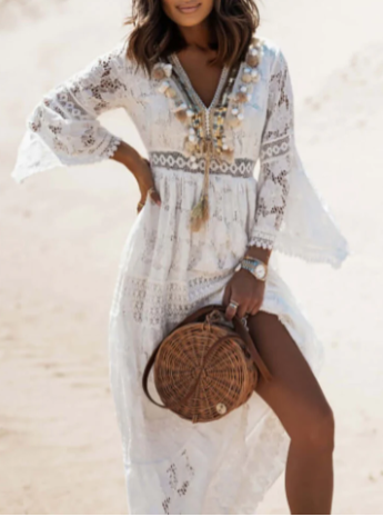 WW | Boho Maxikleid