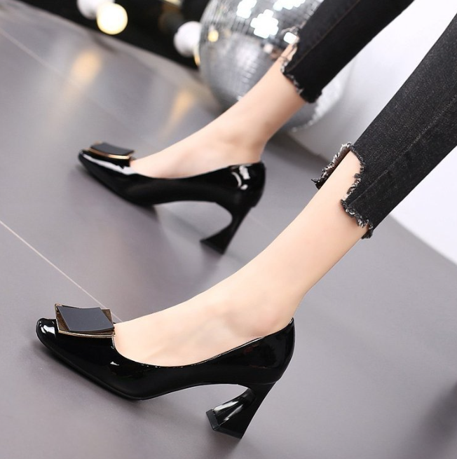 WW | Damen Schuhe für Geschäftsanlässe, spitze Absatzschuhe