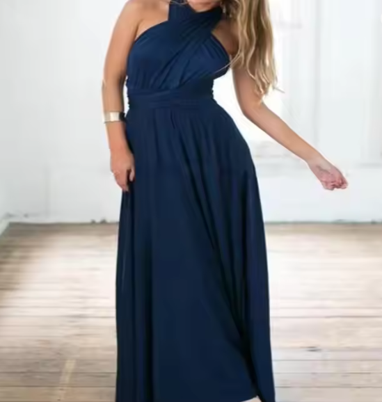 WW | Ärmelloses Damen Maxikleid