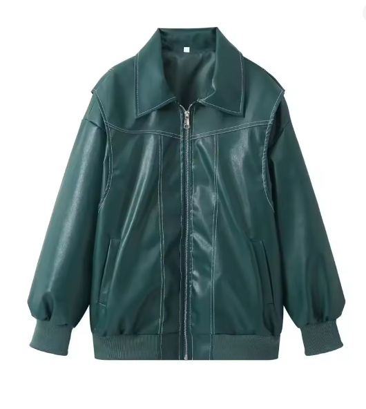 WW | Leren Bomberjack