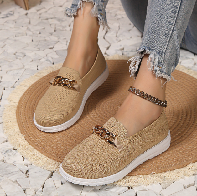 WW | Orthopädische Schuhe Mit Kettendesign