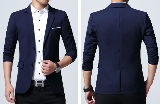 WW | Stylischer & Slim Blazer Für Männer