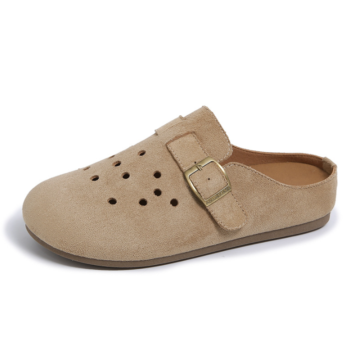 WW | Retro Kork Clogs Mit Slingback