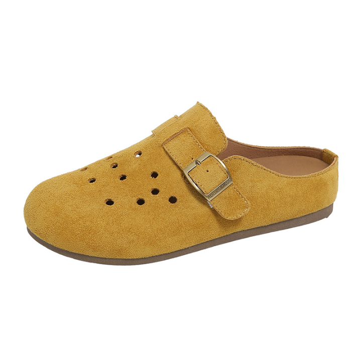 WW | Retro Kork Clogs Mit Slingback