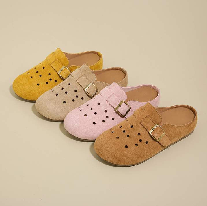 WW | Retro Kork Clogs Mit Slingback