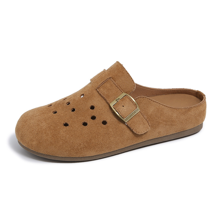 WW | Retro Kork Clogs Mit Slingback