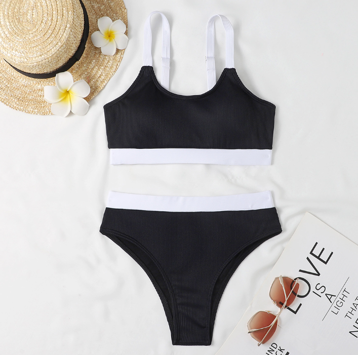 WW Bikini | Bequemer Bikini mit High-Waist-Slip