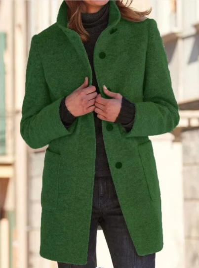 WW | Stilvoller & Eleganter Button-Down-Mantel