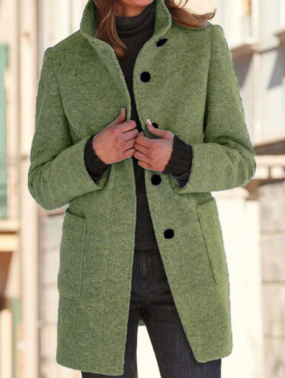WW | Stilvoller & Eleganter Button-Down-Mantel
