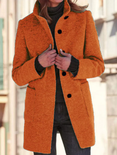 WW | Stilvoller & Eleganter Button-Down-Mantel