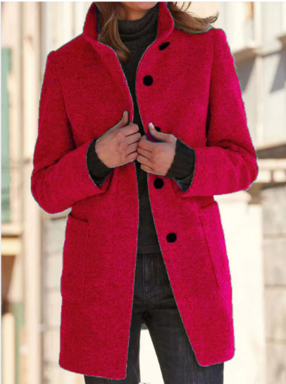 WW | Stilvoller & Eleganter Button-Down-Mantel