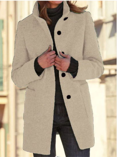 WW | Stilvoller & Eleganter Button-Down-Mantel