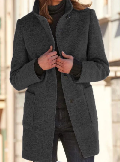 WW | Stilvoller & Eleganter Button-Down-Mantel