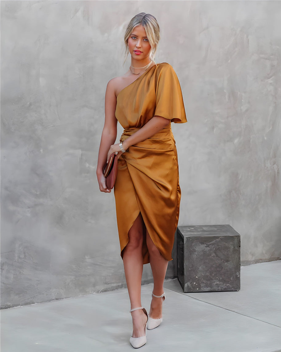WW | Seiden Partykleid