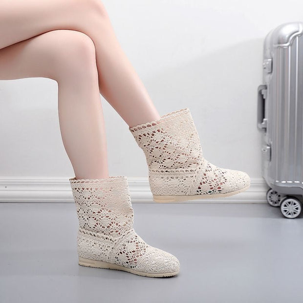 WW - Bequeme Damen Stiefel