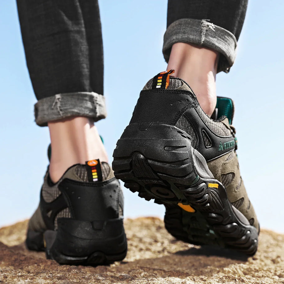 WW | Niedrig Wasserabweisende Wanderschuhe Mit Robuster Sohle Für Herren