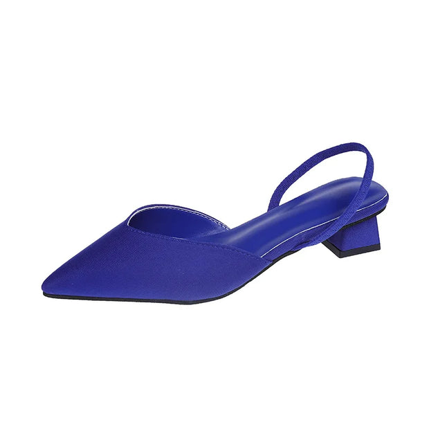 WW | Slingback Kitten Heel Schuhe Für Damen
