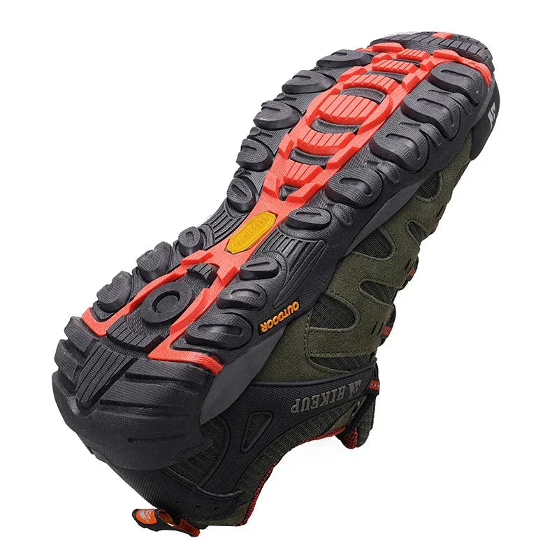 WW | Niedrig Wasserabweisende Wanderschuhe Mit Robuster Sohle Für Herren