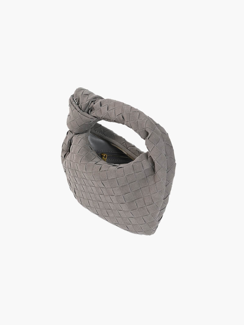 WW | Geflochtene Mini Tasche Aus Wildleder
