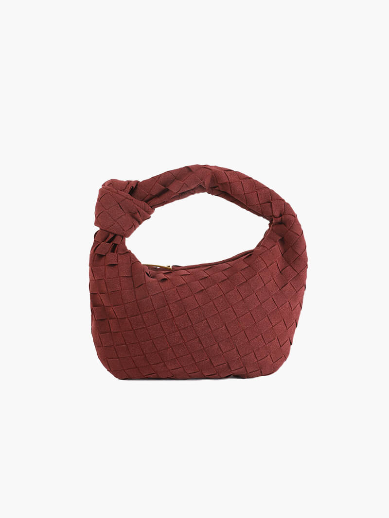 WW | Geflochtene Mini Tasche Aus Wildleder