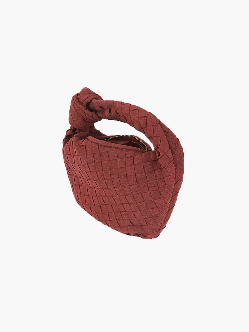 WW | Geflochtene Mini Tasche Aus Wildleder