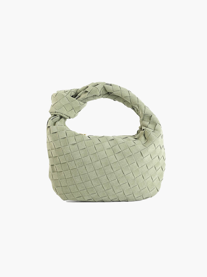 WW | Geflochtene Mini Tasche Aus Wildleder