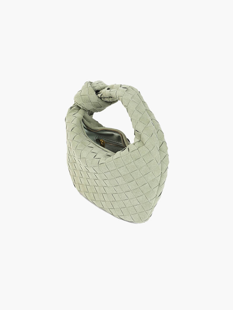 WW | Geflochtene Mini Tasche Aus Wildleder