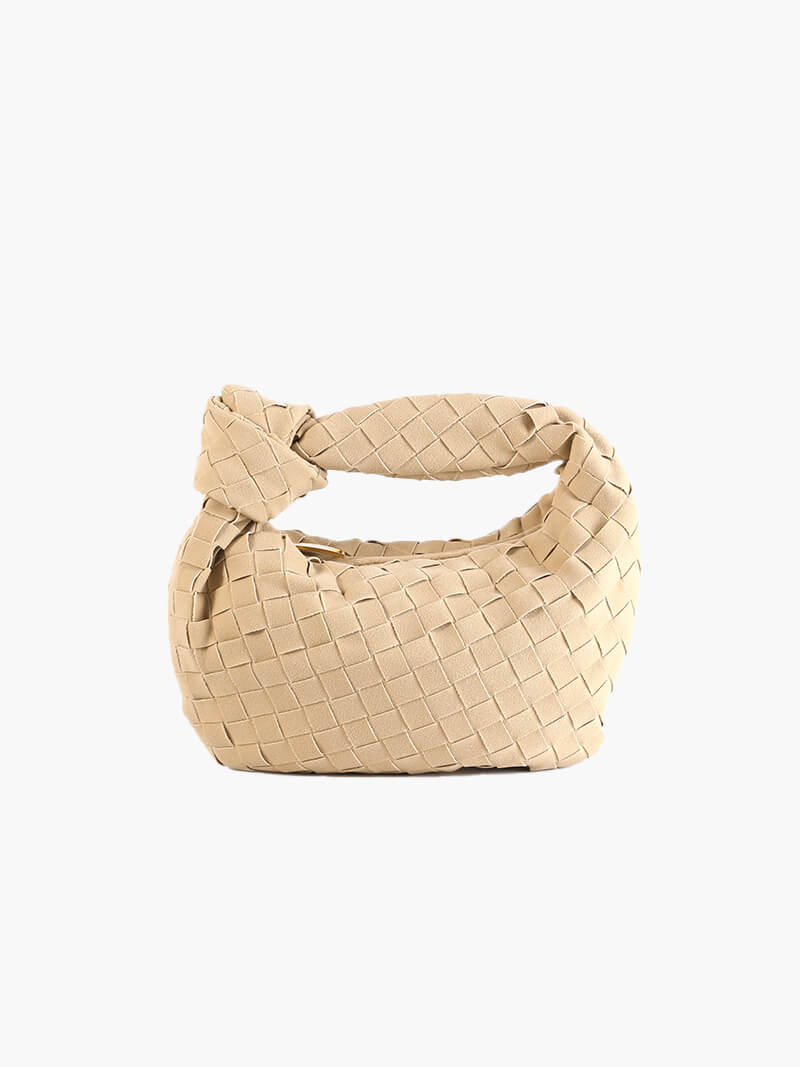 WW | Geflochtene Mini Tasche Aus Wildleder