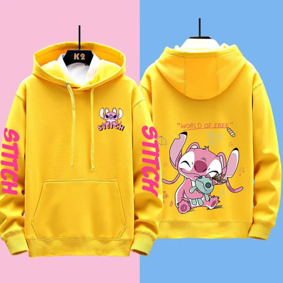 WW | Bequemer Disney Stitch Kapuzenpulli