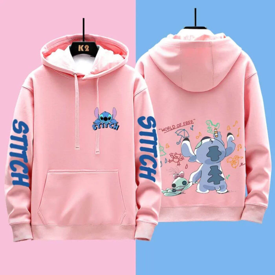 WW | Bequemer Disney Stitch Kapuzenpulli