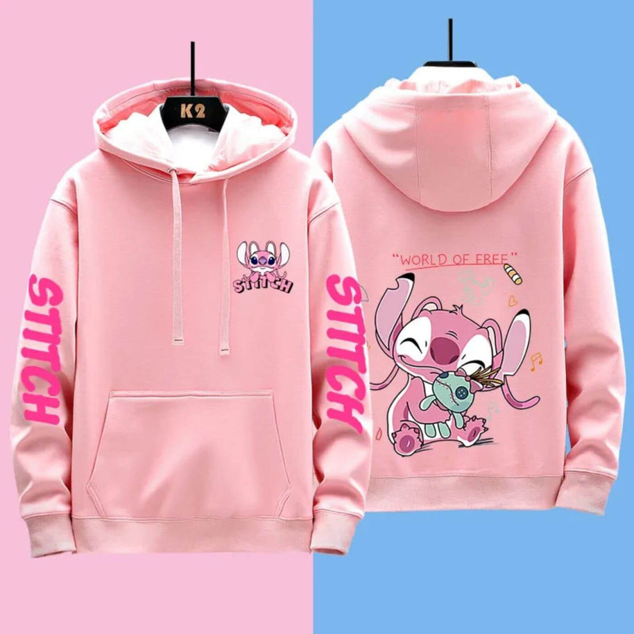 WW | Bequemer Disney Stitch Kapuzenpulli