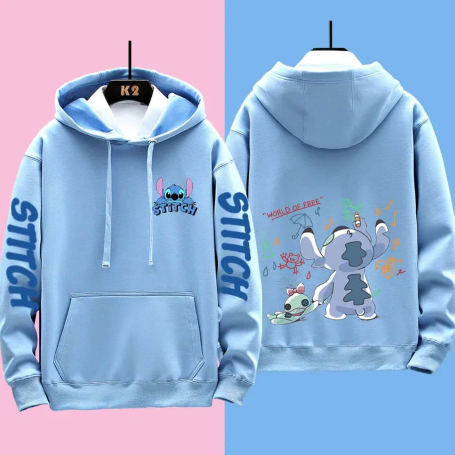 WW | Bequemer Disney Stitch Kapuzenpulli