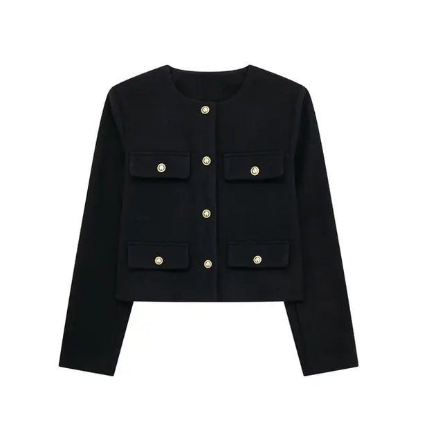 Modische Cropped Jacke