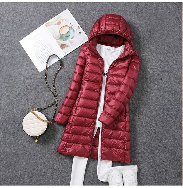 WW - Winterjacke Mit Abnehmbarer Kapuze