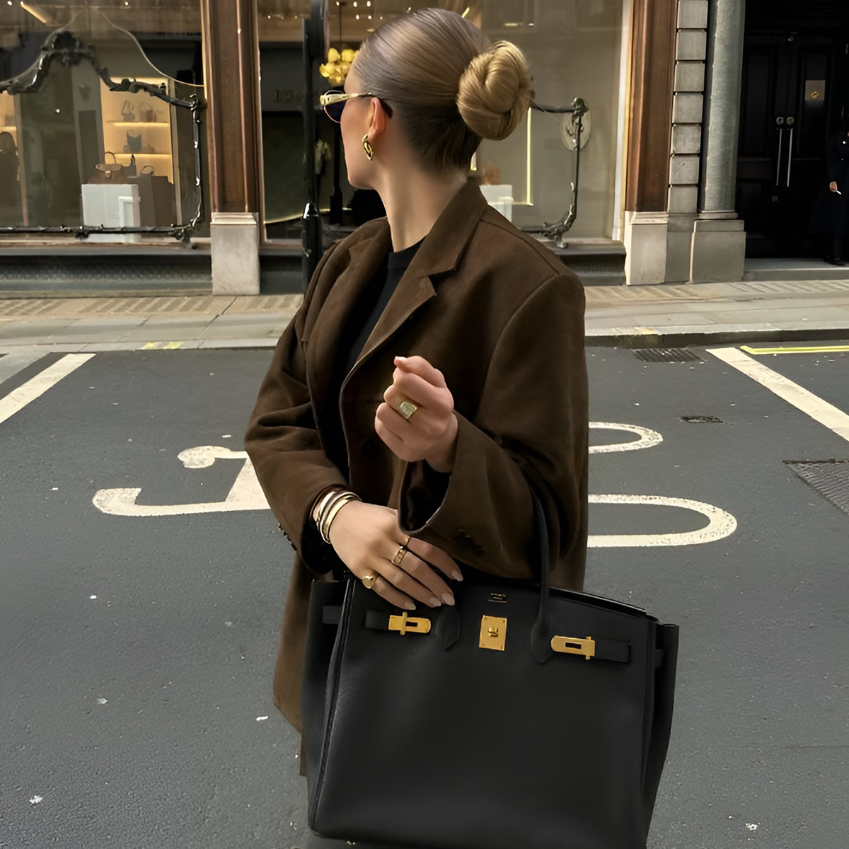 WW | Vintage Übergröße Blazerjacke Damenjacken