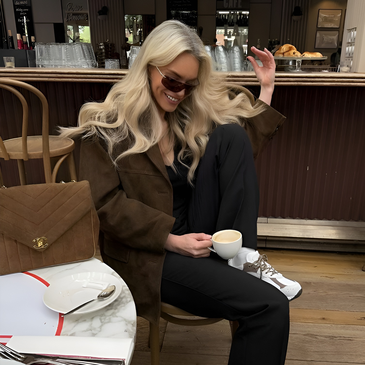 WW | Vintage Übergröße Blazerjacke Damenjacken