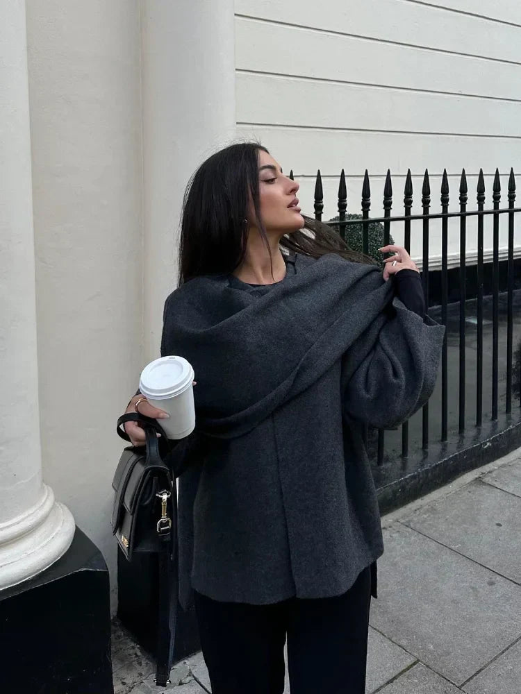 WW | Übercoat Schal Jacke