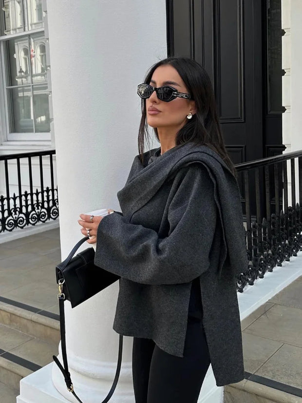 WW | Übercoat Schal Jacke