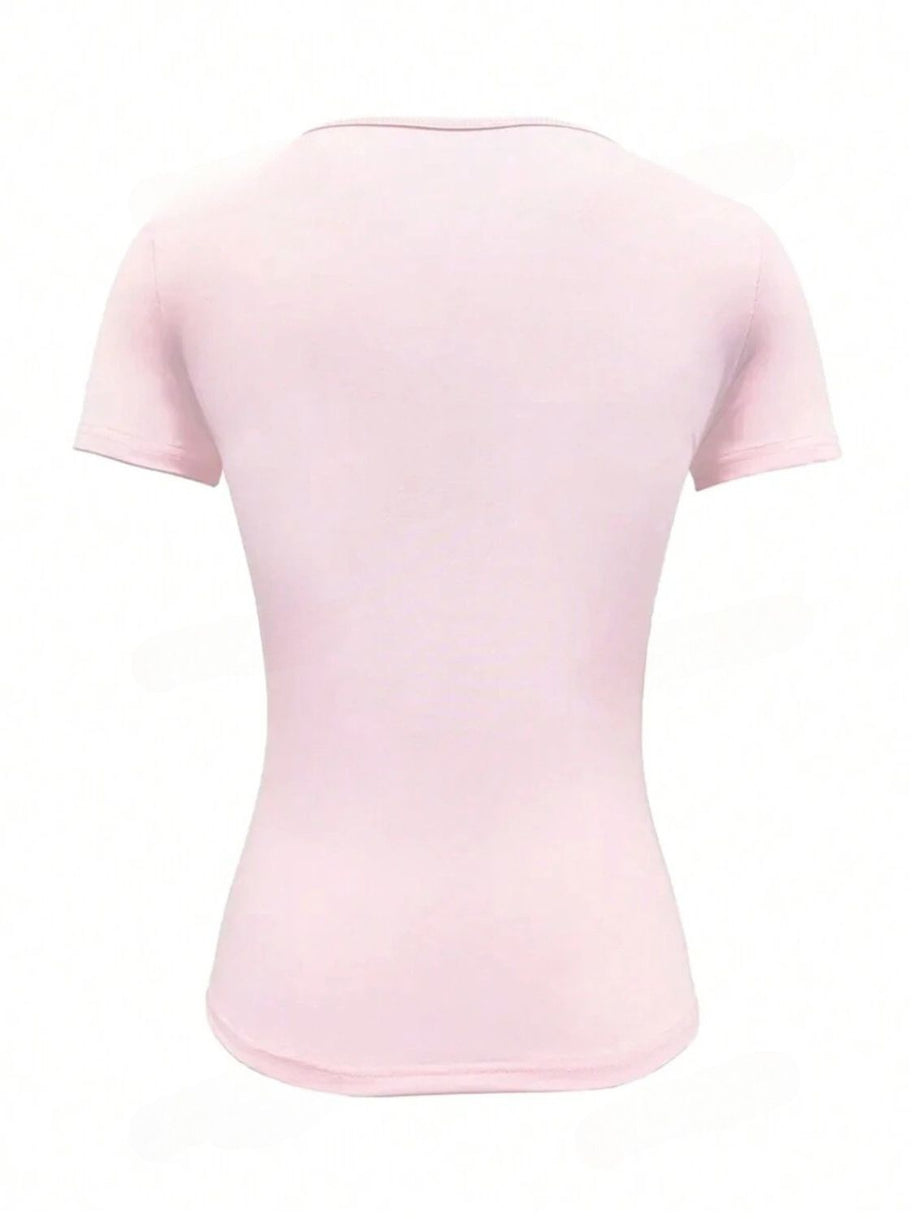 WW | Rundhalsausschnitt Kurzarm T-Shirt