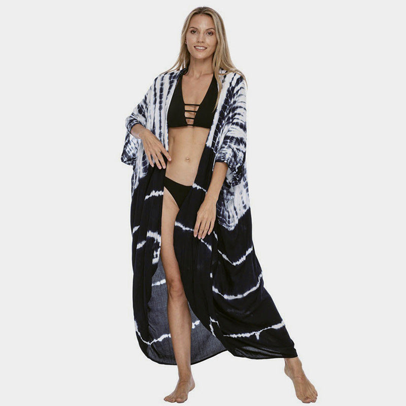 WW | Glamouröse Sonnenschutz Resort Strandkleid Cover Up