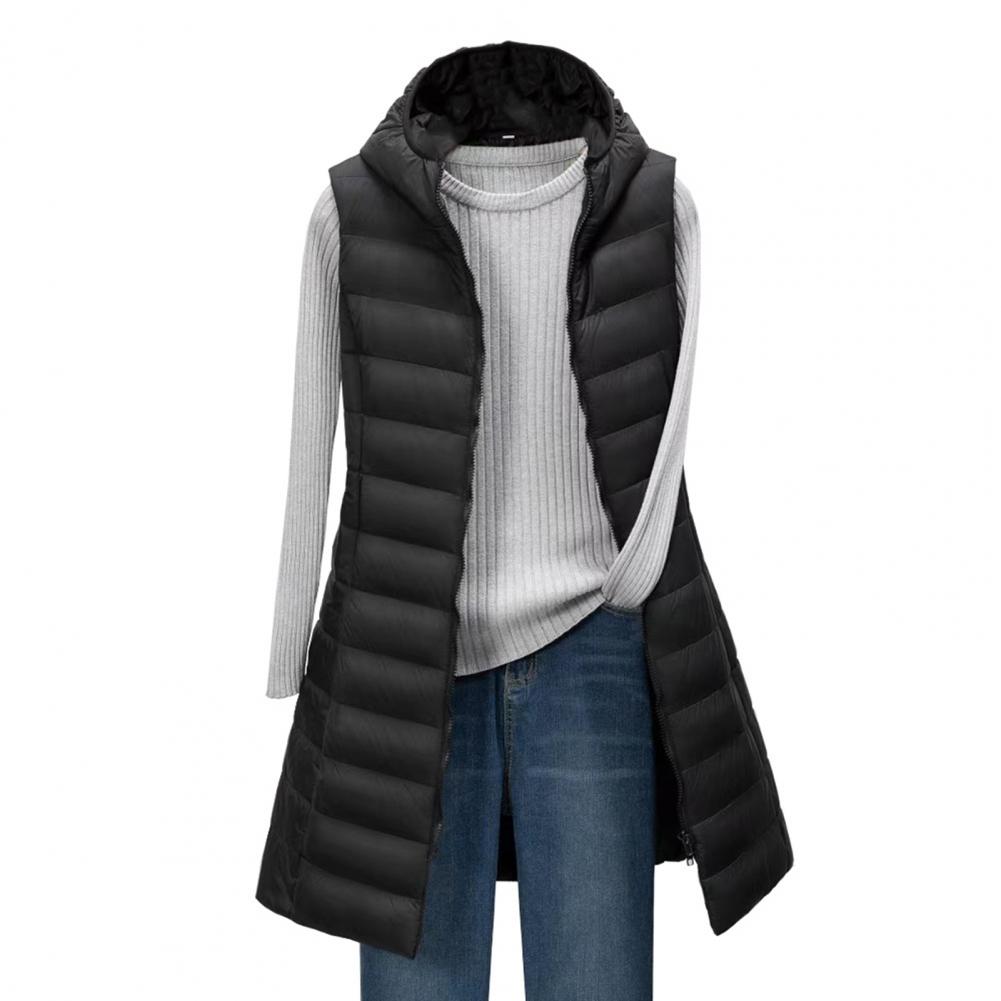 WW Langer Bodywarmer | Bequeme, elegante, länger gefütterte Jacke