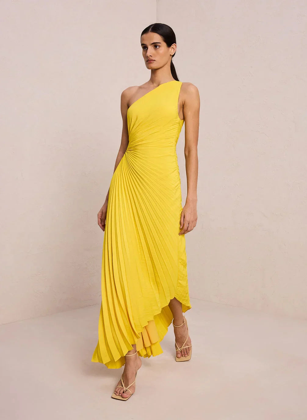 WW | One Shoulder Maxikleid