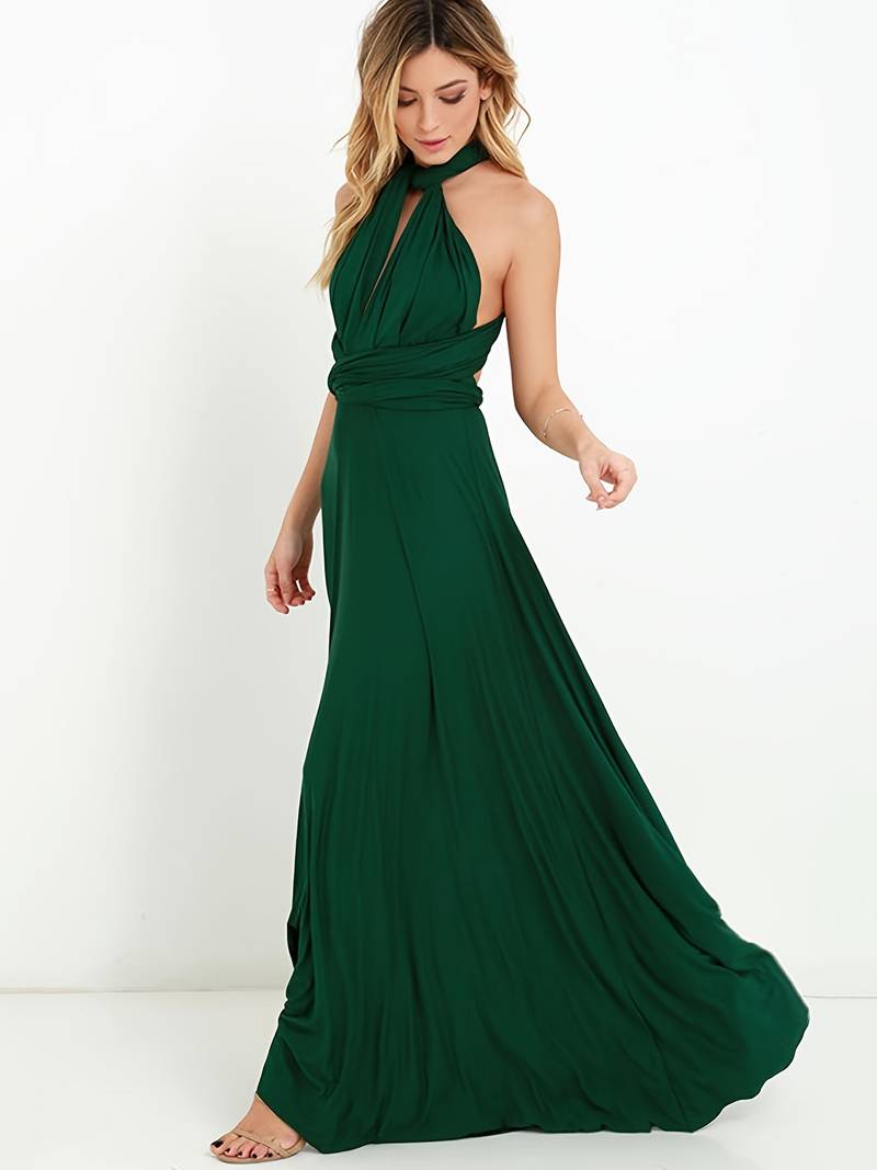 WW | Elegantes wandelbares Maxikleid